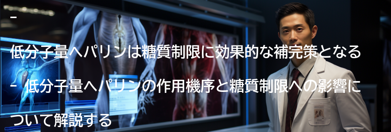 低分子量ヘパリンの糖質制限への効果の要点まとめ