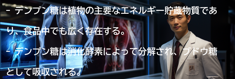 デンプン糖とはの要点まとめ