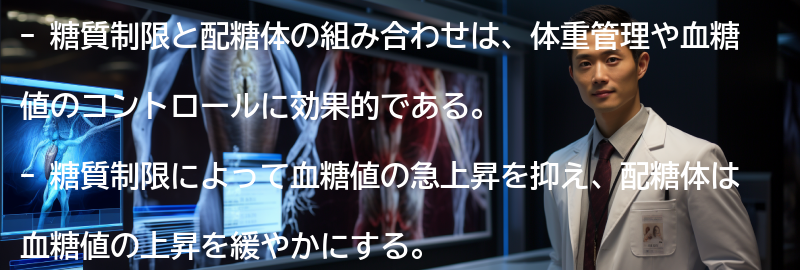 糖質制限と配糖体の組み合わせの効果の要点まとめ