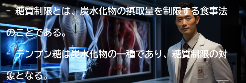 糖質制限とデンプン糖の注意点の要点まとめ