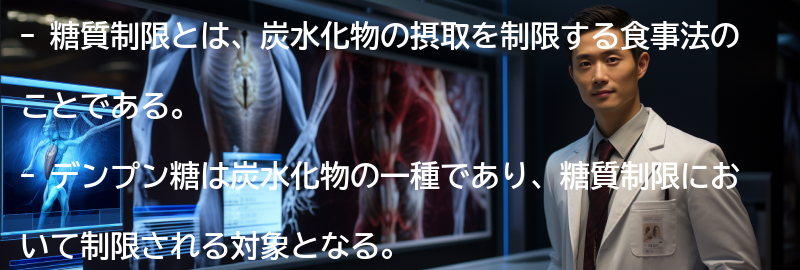 糖質制限とデンプン糖に関するよくある質問と回答の要点まとめ
