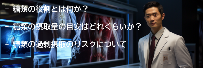 糖類の役割と摂取量の目安の要点まとめ