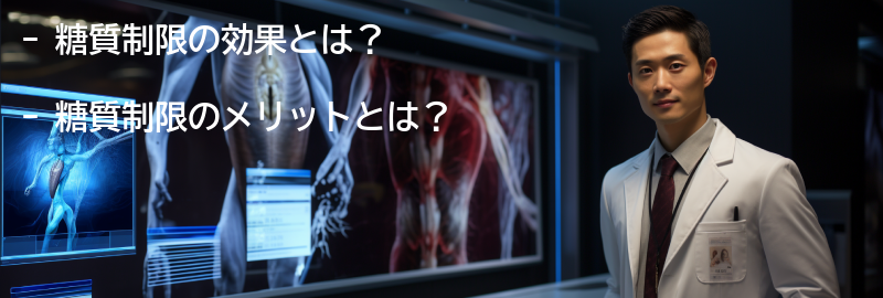 糖質制限の効果とメリットの要点まとめ