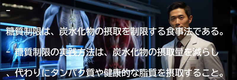 糖質制限の実践方法と食事のアイデアの要点まとめ
