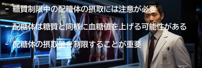 糖質制限中の配糖体の摂取に注意すべきポイントの要点まとめ