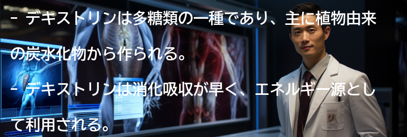 デキストリンとは何か?の要点まとめ