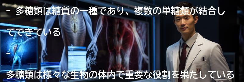 多糖類と糖鎖の関係の要点まとめ