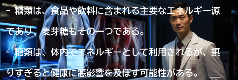 糖類とはの要点まとめ