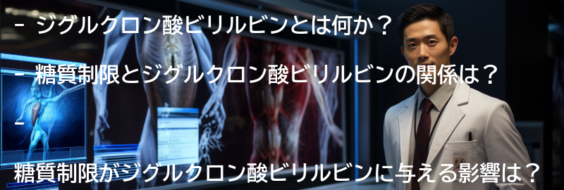 ジグルクロン酸ビリルビンと糖質制限の関係の要点まとめ