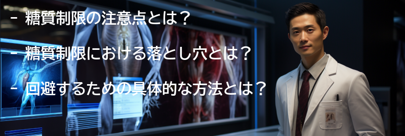 糖質制限の注意点と回避すべき落とし穴の要点まとめ