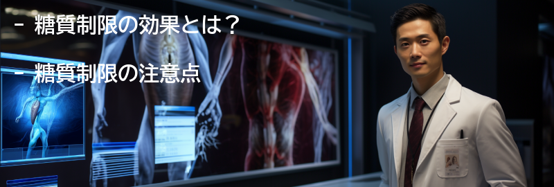 糖質制限の効果と注意点の要点まとめ