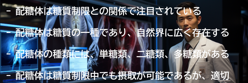 配糖体の種類と特徴の要点まとめ