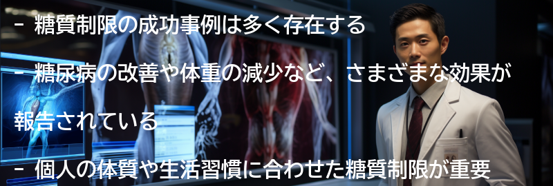 糖質制限の成功事例の要点まとめ