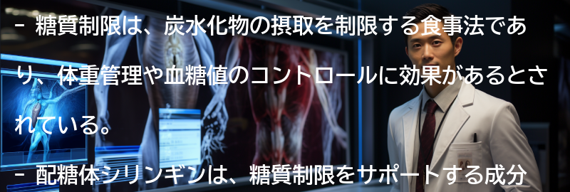 糖質制限とシリンギンの成功事例の要点まとめ