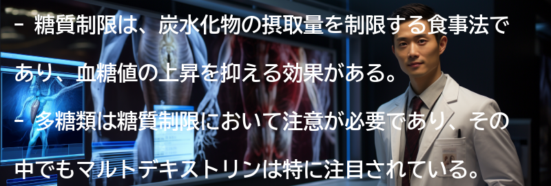 糖質制限とは何か?の要点まとめ