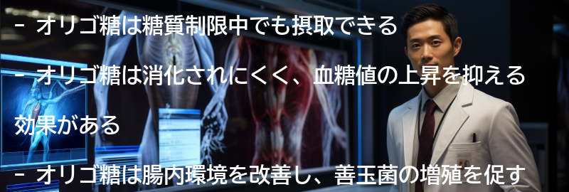 オリゴ糖の効果の要点まとめ