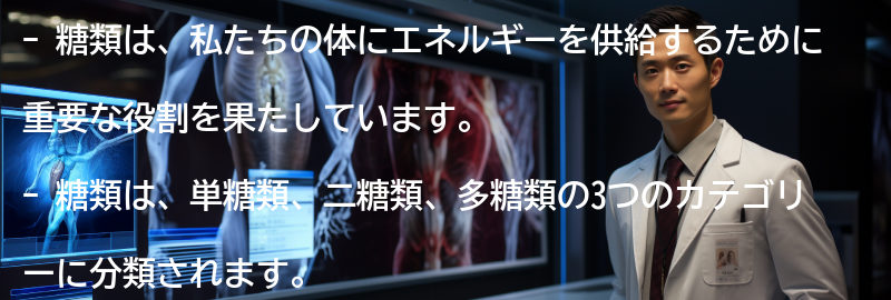 糖類とはどのようなものか?の要点まとめ