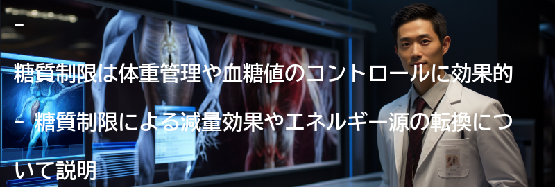 糖質制限の効果とメリットの要点まとめ