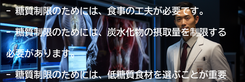 糖質制限のための食事の工夫方法の要点まとめ