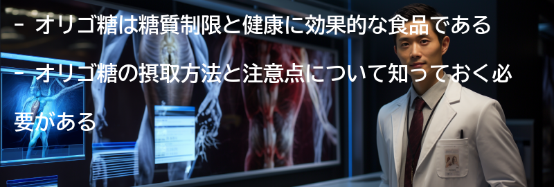 オリゴ糖を摂取する方法と注意点の要点まとめ