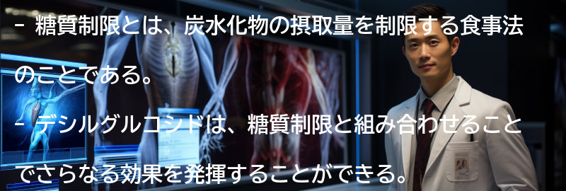 糖質制限とデシルグルコシドの組み合わせの効果の要点まとめ