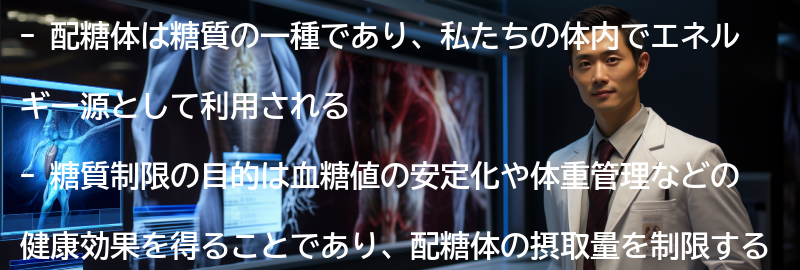配糖体とは?糖質制限との関係を理解しようの要点まとめ