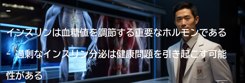 インスリンの役割と問題点の要点まとめ