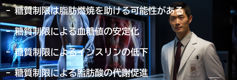 糖質制限のメリットの要点まとめ