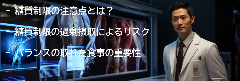 糖質制限の注意点の要点まとめ