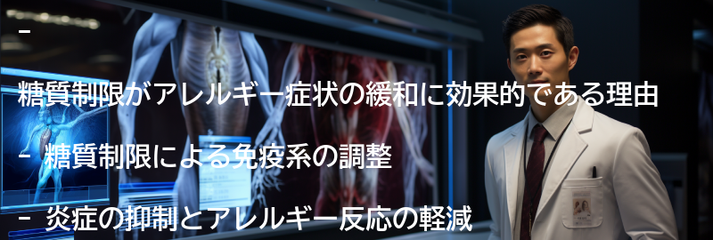 アレルギー症状の緩和メカニズムの要点まとめ