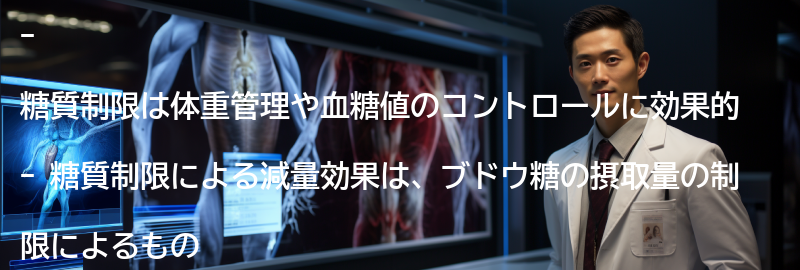 糖質制限の効果とメリットの要点まとめ