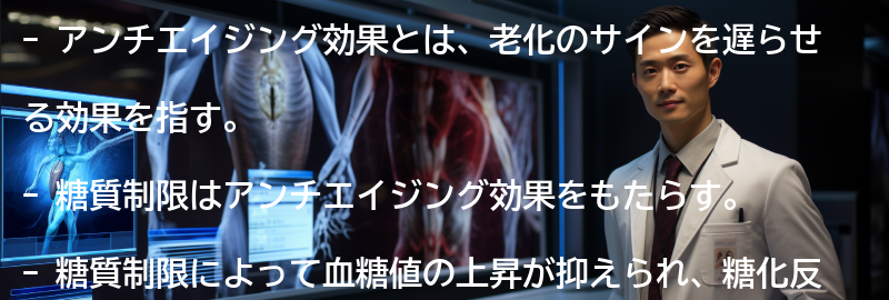 アンチエイジング効果とは？の要点まとめ