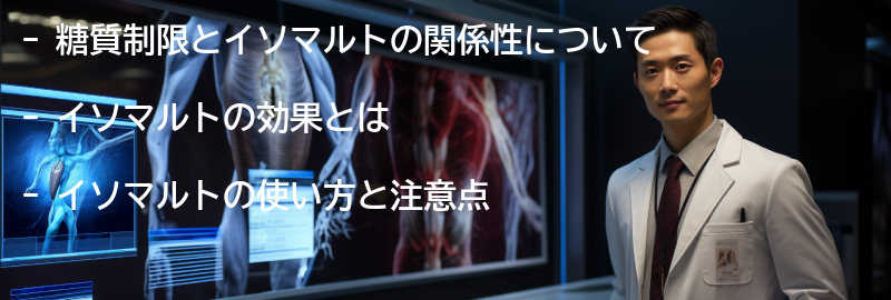 糖質制限とイソマルトの関係性の要点まとめ