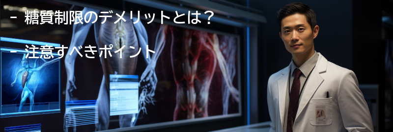 糖質制限のデメリットと注意すべきポイントの要点まとめ