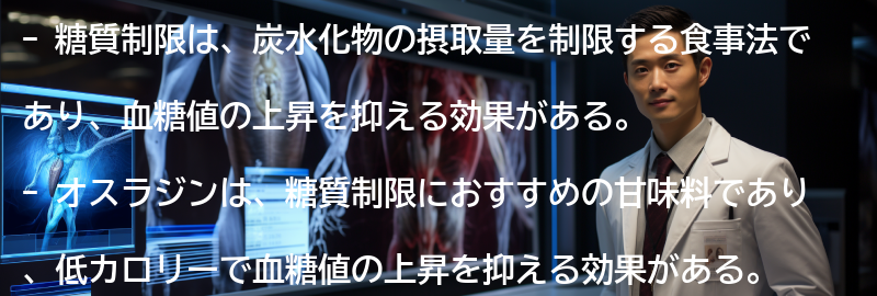 糖質制限とは?の要点まとめ