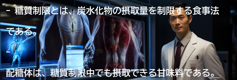 糖質制限と配糖体の関係性についての要点まとめ