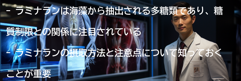 ラミナランを摂取する方法と注意点の要点まとめ