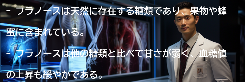 フラノースの特徴の要点まとめ