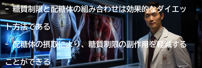 糖質制限と配糖体の組み合わせによる効果的なダイエット方法の要点まとめ
