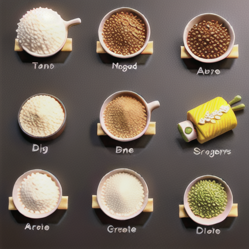 甘味料の種類と特徴