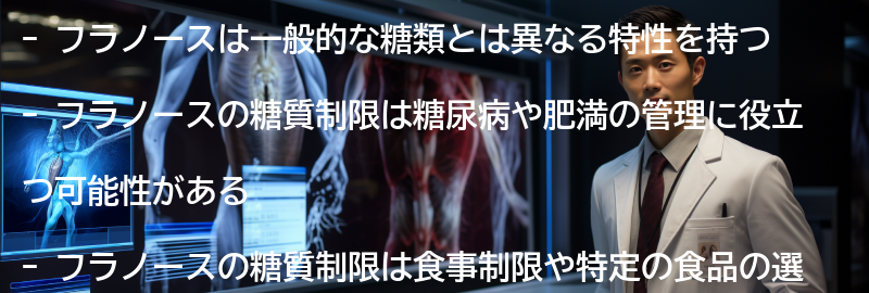 フラノースの糖質制限への影響の要点まとめ