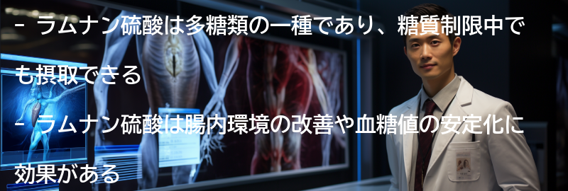 ラムナン硫酸を含む食品とサプリメントの要点まとめ