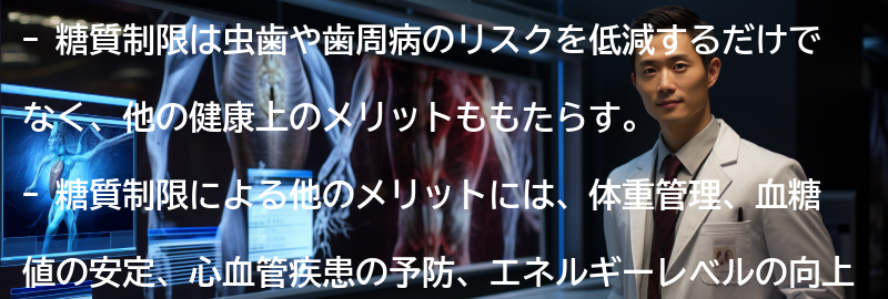 糖質制限の他のメリットの要点まとめ