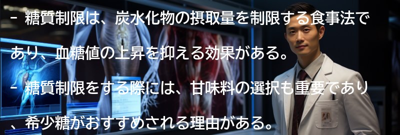糖質制限とは何か?の要点まとめ
