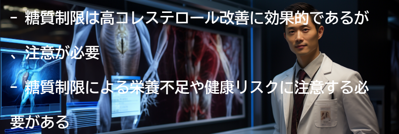 糖質制限の注意点の要点まとめ