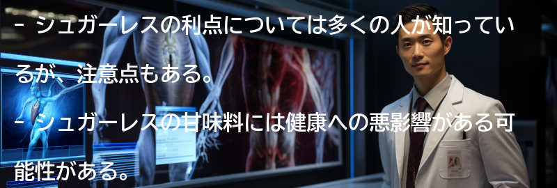 シュガーレスの注意点の要点まとめ