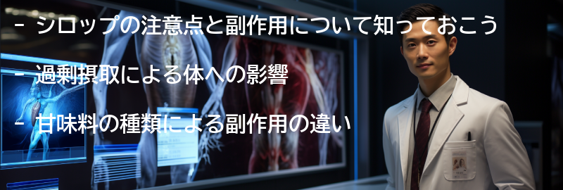 シロップの注意点と副作用の要点まとめ