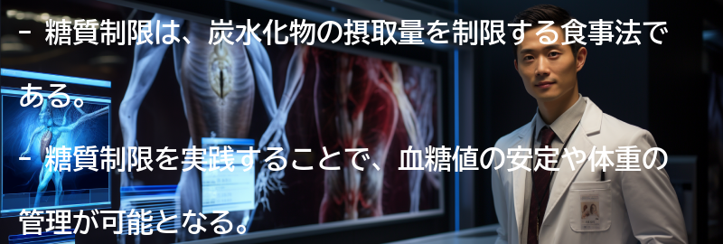 糖質制限とは何か?の要点まとめ