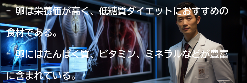 卵の栄養価と健康効果の要点まとめ