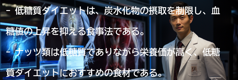 低糖質ダイエットとは?の要点まとめ